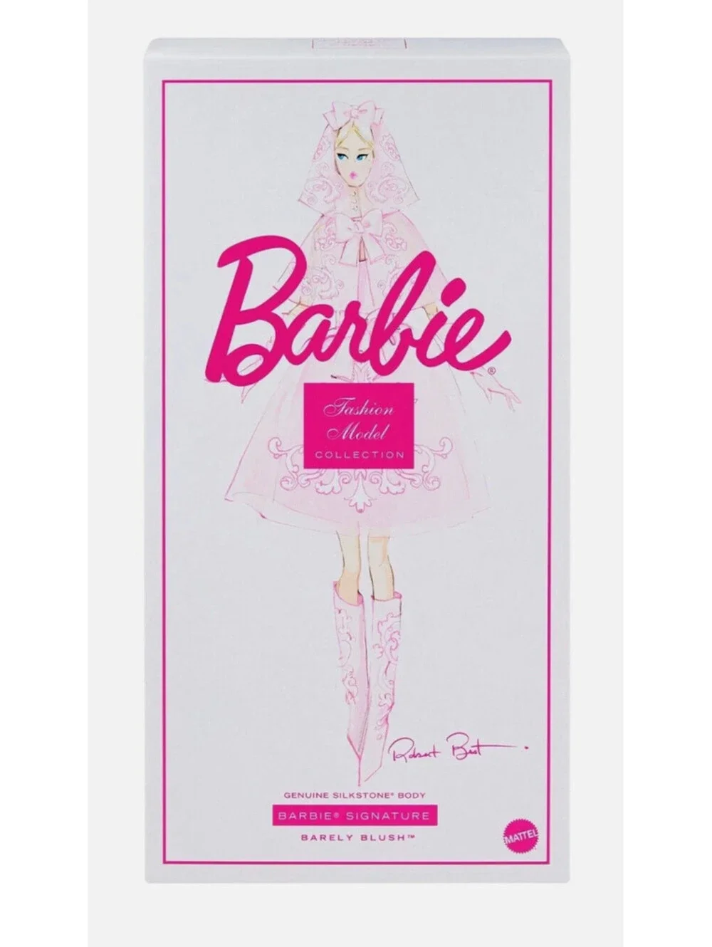 Barbie Fashion Model Collection Barely Blush Doll #5 (JJX49) New